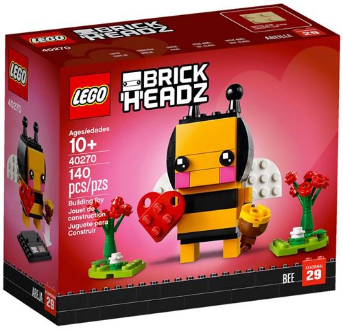 LEGO® BrickHeadz™ 40270 Abeille de Saint-Valentin État correct - N/A reconditionné disponible sur Fnac