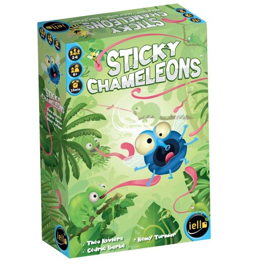 Jeu d'adresse Iello Sticky Chameleon État correct - Iello reconditionné disponible sur Fnac