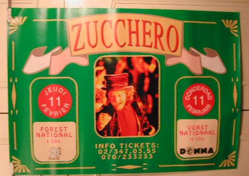 Zucchero - 66x94 cm - AFFICHE / POSTER État correct - N/A reconditionné disponible sur Fnac