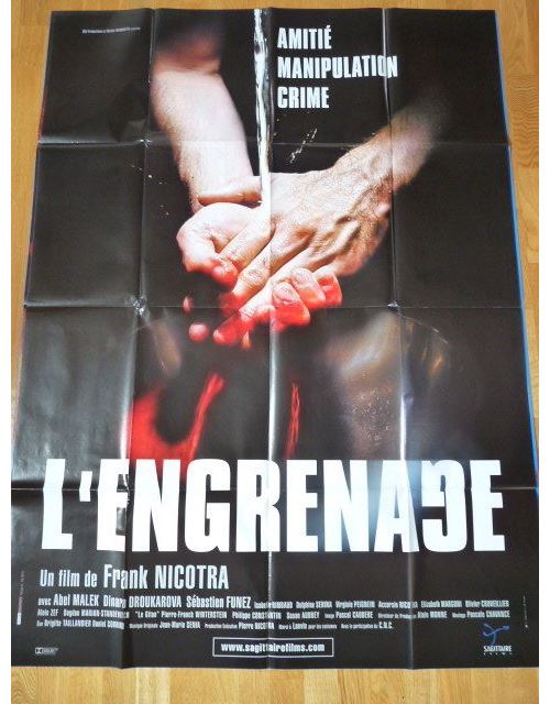 L'engrenage - AFFICHE CINEMA ORIGINALE État correct - N/A reconditionné disponible sur Fnac