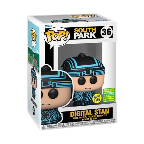 Acheter Figurine Funko Pop South Park Digital Stan Exclusivité État correct - 16,74 € Figurine Funko Pop South Park Digital Stan Exclusivité État correct - Funko reconditionné disponible sur Fnac
