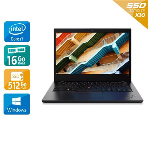 Acheter THINKPAD L14 G1 I5 Gen10 16G 1TO SSD W11 G3 État correct - 489,00 € THINKPAD L14 G1 I5 Gen10 16G 1TO SSD W11 G3 État correct - N/A reconditionné disponible sur Fnac