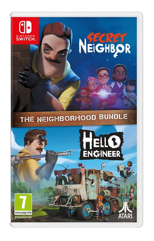 Secret Neighbor + Hello Engineer The Neighborhood Bundle Nintendo Switch État correct - Just for Games reconditionné disponible sur Fnac