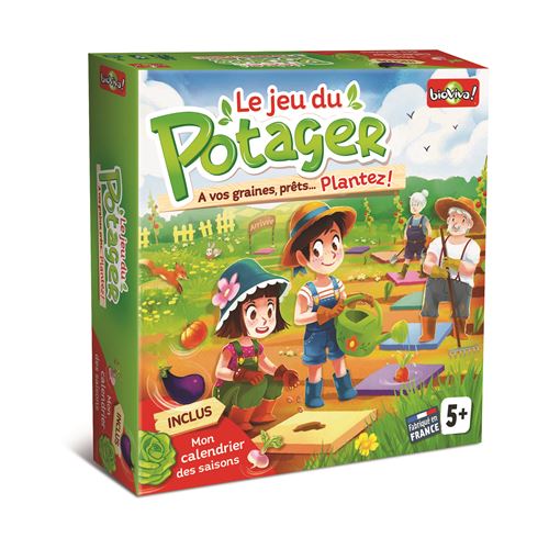 Acheter Jeu d'éveil Bioviva Le jeu du potager État correct - 13,00 € Jeu d'éveil Bioviva Le jeu du potager État correct - Bioviva reconditionné disponible sur Fnac