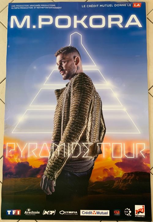 Acheter M.POKORA - Pyramide Tour Mat POKORA - AFFICHE État correct - 79,99 € M.POKORA - Pyramide Tour Mat POKORA - AFFICHE État correct - N/A reconditionné disponible sur Fnac