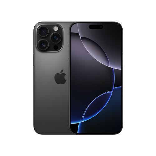 Apple iPhone 16 Pro Max 6,9"" 5G 256 Go Double SIM Noir Titane État correct - Apple reconditionné disponible sur Fnac