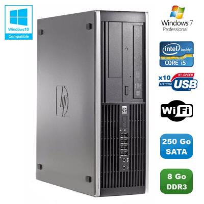 Pc hp compaq elite 8100 sff intel core i5 650 3.2ghz 8go 250go graveur wifi w7 État correct - Hewlett-Packard reconditionné disponible sur Fnac