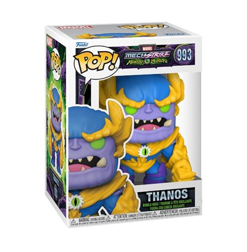 Figurine Funko Pop Marvel Mech Strike Monster Hunters Thanos État correct - Funko reconditionné disponible sur Fnac