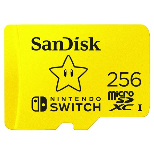 Acheter Carte mémoire microSDXC SanDisk pour Nintendo Switch 256 Go État correct - 34,72 € Carte mémoire microSDXC SanDisk pour Nintendo Switch 256 Go État correct - SanDisk reconditionné disponible sur Fnac