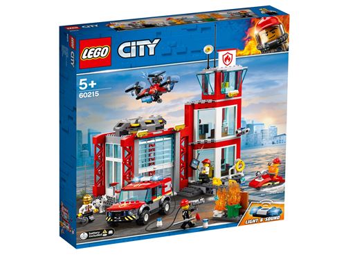 LEGO® City Action 60215 La caserne de pompiers État correct - Lego reconditionné disponible sur Fnac