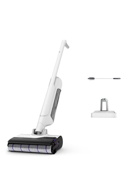 Aspirateur laveur sans fil Rowenta sans fil X-Clean 10 GZ7035WO Blanc État correct - Rowenta reconditionné disponible sur Fnac