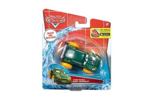 Mattel cars - vehicule nageurs : nigel gearsley - voiture verte re-k04 État correct - N/A reconditionné disponible sur Fnac