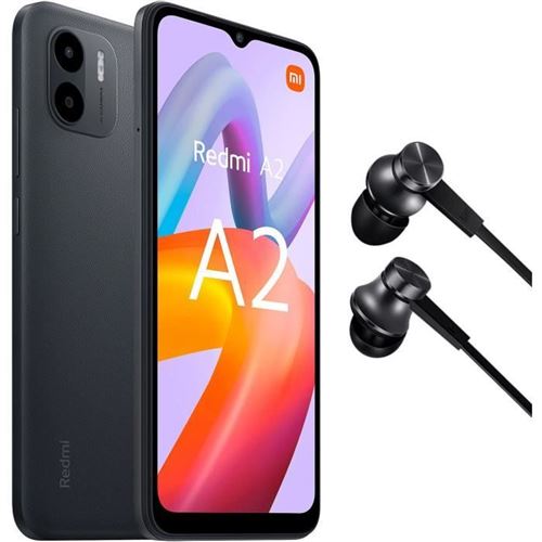 Xiaomi Redmi A2 32Go 4G Noir + Mi In-Ear Écouteurs Basic Noir État correct - N/A reconditionné disponible sur Fnac