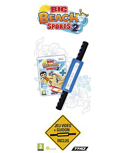 Acheter Big Beach Sports 2 + Guidon État correct - 23,58 € Big Beach Sports 2 + Guidon État correct - THQ France reconditionné disponible sur Fnac