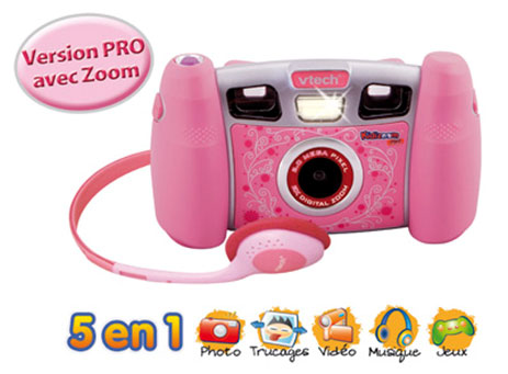 Vtech KidiZoom Pro 5 en 1 Rose État correct - VTech reconditionné disponible sur Fnac