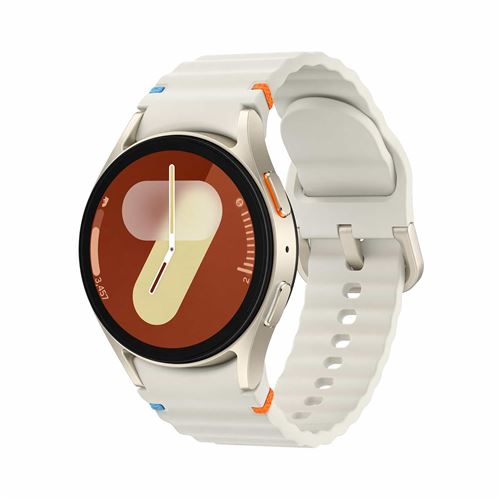 Montre connectée Samsung Galaxy Watch7 40 mm Bluetooth Crème État correct - Samsung reconditionné disponible sur Fnac