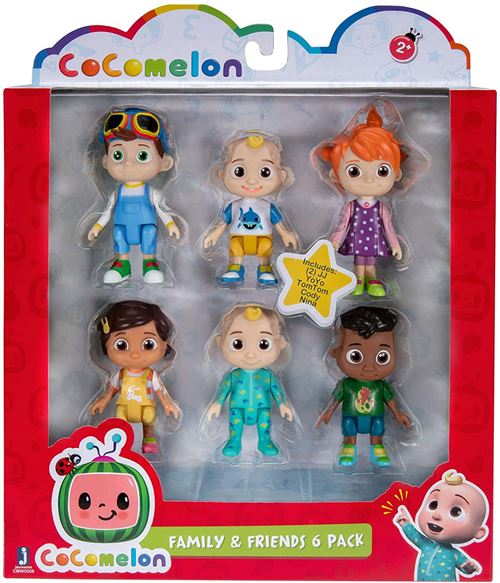 Acheter Pack 6 figurines CoComelon État correct - 51,64 € Pack 6 figurines CoComelon État correct - Cocomelon reconditionné disponible sur Fnac