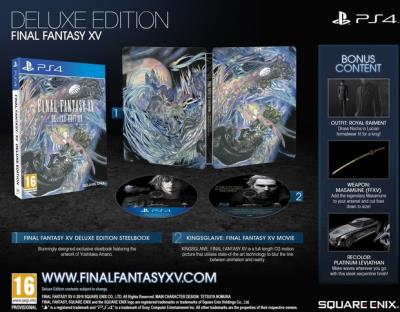 Acheter Final Fantasy XV Deluxe Edition PS4 État correct - 34,95 € Final Fantasy XV Deluxe Edition PS4 État correct - Koch Media reconditionné disponible sur Fnac
