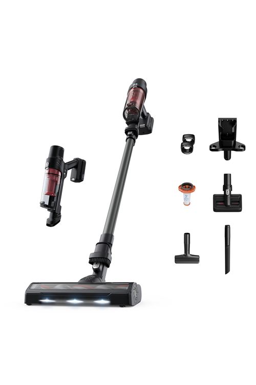 Aspirateur balai sans fil Rowenta X-Pert 7.60 RH6A75 140 W Rouge-Brun et Noir - État correct Rowenta sur Fnac