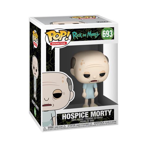 Figurine Funko Pop Animation Rick and Morty Hospice Morty État correct - Funko reconditionné disponible sur Fnac