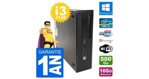 Acheter Pc hp prodesk 600 g1 sff intel i3-4130 ram 16go disque 500go windows 10 wifi État correct - 299,00 € Pc hp prodesk 600 g1 sff intel i3-4130 ram 16go disque 500go windows 10 wifi État correct - N/A reconditionné disponible sur Fnac