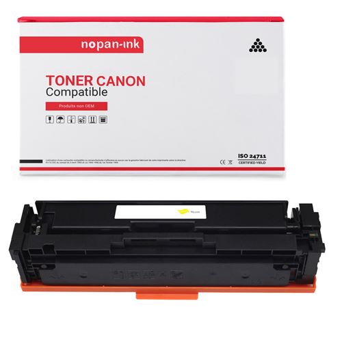TONER 045 Y 1239C002 (CF402X) 045 Y 1239C002 (CF402X) Yellow x 1 Compatible pour CANON-NOPAN-INK Canon i-SENSYS LBP-610 Series Canon i-SENSYS LBP-611 Cn Canon i-SENSYS LBP-612 Cdw Canon i-SENSYS LBP-613 Cdw Canon i-SENSYS MF 630 Series Canon i-SENSY État correct - N/A reconditionné disponible sur Fnac