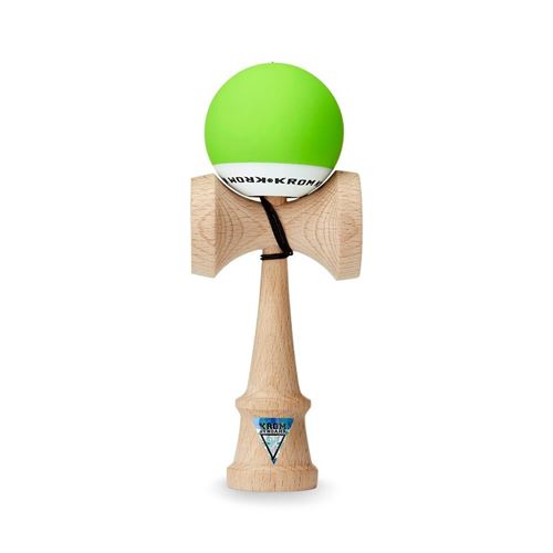 Jeu de plein air Krom Kendama Pop Vert citron État correct - Krom Kendama reconditionné disponible sur Fnac