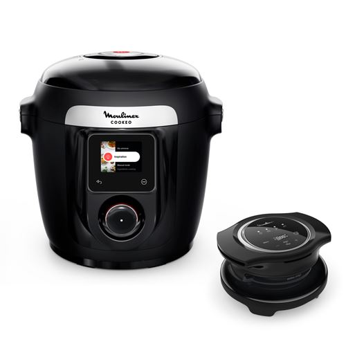 Acheter Multicuiseur intelligent connecté Moulinex Cookeo avec couvercle Extracrisp YY5449FB 1600 W Noir État correct - 251,99 € Multicuiseur intelligent connecté Moulinex Cookeo avec couvercle Extracrisp YY5449FB 1600 W Noir État correct - Moulinex reconditionné disponible sur Fnac