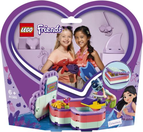 LEGO® Friends 41385 La boîte cœur d'été d'Emma État correct - LEGO Friends reconditionné disponible sur Fnac
