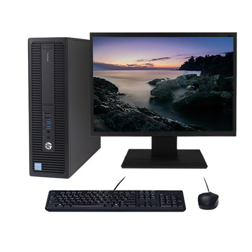 PC HP ProDesk 600 G2 SFF i5-6400 3.30GHz 8Go/250Go Wifi W10 + Ecran 19 État correct - Hewlett-Packard reconditionné disponible sur Fnac