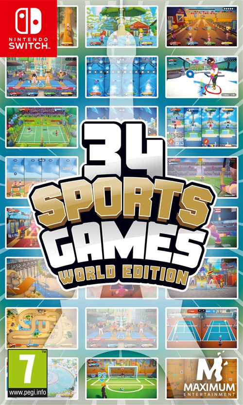 Acheter 34 Sports Games World Edition Nintendo Switch État correct - 29,84 € 34 Sports Games World Edition Nintendo Switch État correct - Just for Games reconditionné disponible sur Fnac