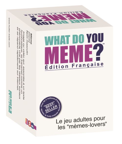 Jeu d'ambiance Megableu What Do You Meme État correct - Megableu reconditionné disponible sur Fnac