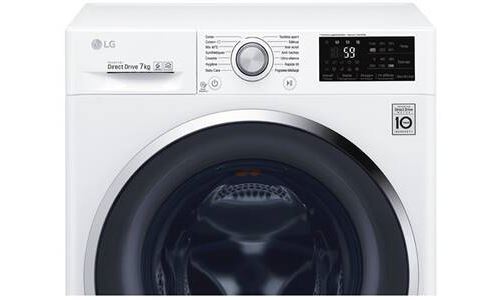 LG F72SJ62WH - Machine à laver - largeur : 60 cm - profondeur : 45 cm - hauteur : 85 cm - chargement frontal - 42 litres - 7 kg - 1200 tours/min - blanc État correct - LG reconditionné disponible sur Fnac