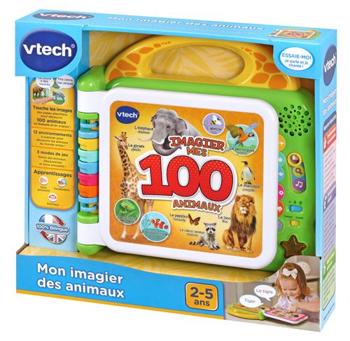 Acheter Livre intéractif Vtech Baby Mon imagier des animaux bilingue État correct - 17,99 € Livre intéractif Vtech Baby Mon imagier des animaux bilingue État correct - VTech Baby reconditionné disponible sur Fnac