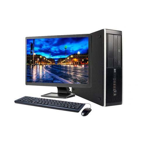 Unité centrale HP 6200 SFF - Core i3 - RAM 4Go - HDD 250Go - Windows 10 - Ecran 20 - Reconditionné État correct - N/A reconditionné disponible sur Fnac