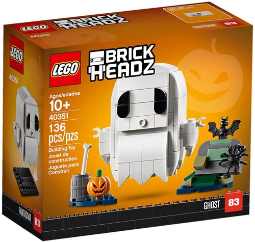 Acheter LEGO® BrickHeadz™ 40351 Le fantôme d'Halloween État correct - 53,99 € LEGO® BrickHeadz™ 40351 Le fantôme d'Halloween État correct - N/A reconditionné disponible sur Fnac