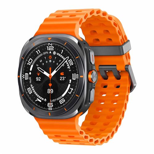 Montre connectée Samsung Galaxy Watch Ultra 2025 Gris Titane État correct - Samsung reconditionné disponible sur Fnac