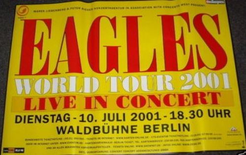 The Eagles - 85x120 cm - AFFICHE / POSTER État correct - N/A reconditionné disponible sur Fnac