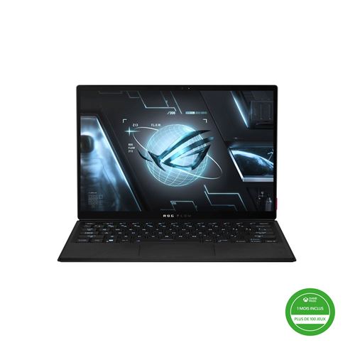 PC Ultra-Portable Gaming Asus ROG FLOW-Z13-GZ301ZC-LD092W 13,4"" Ecran tactile Intel Core i7 16 Go RAM 512 Go SSD Nvidia RTX 3050 Noir + 1 mois d'abonnement Xbox Game Pass État correct - Asus reconditionné disponible sur Fnac