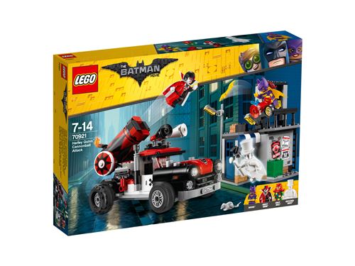 LEGO® Batman Movie 70921 L'attaque boulet de canon d'Harley Quinn™ État correct - Lego reconditionné disponible sur Fnac