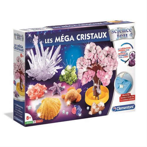 Jeu scientifique Clementoni Les Méga cristaux État correct - Clementoni reconditionné disponible sur Fnac