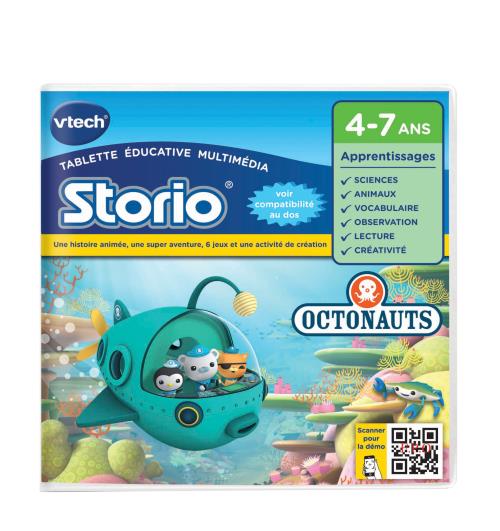 Jeu Vtech Storio Octonauts État correct - VTech reconditionné disponible sur Fnac