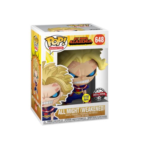Acheter Figurine Funko Pop My Hero Academia All Might Weakened État correct - 52,76 € Figurine Funko Pop My Hero Academia All Might Weakened État correct - Funko reconditionné disponible sur Fnac