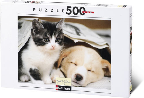 Puzzle 500 pièces Nathan Réveille toi État correct - N/A reconditionné disponible sur Fnac