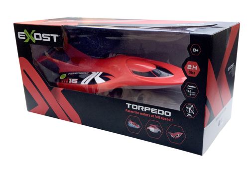 Acheter Bateau radiocommandé Exost Torpédo 1:18 Modèle aléatoire État correct - 57,36 € Bateau radiocommandé Exost Torpédo 1:18 Modèle aléatoire État correct - Exost reconditionné disponible sur Fnac