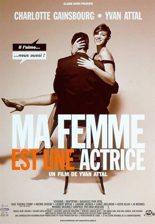 Affiche de Cinéma Originale - Ma Femme est une Actrice - Charlotte Gainsbourg - 40x60cm État correct - N/A reconditionné disponible sur Fnac