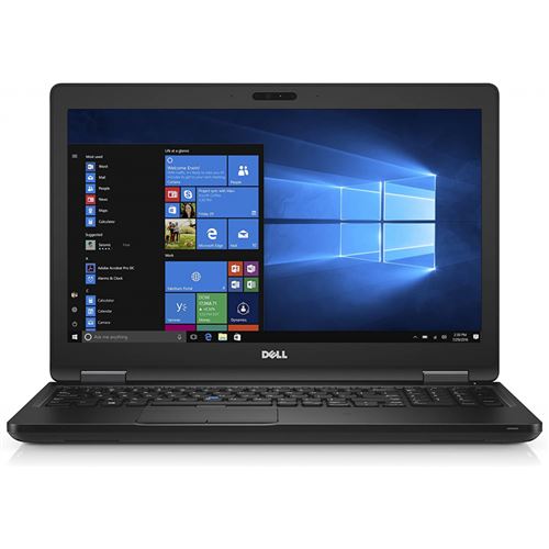 Ordinateur Portable Dell Latitude 5580 - 16Go - 500Go SSD Noir État correct - N/A reconditionné disponible sur Fnac