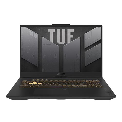 PC portable gaming Asus TUF A17-TUF707NU-HX050W 17,3"" Full HD 144 Hz AMD Ryzen™ 5 16 Go RAM 512 Go SSD Nvidia GeForce RTX 4050 Gris État correct - Asus reconditionné disponible sur Fnac