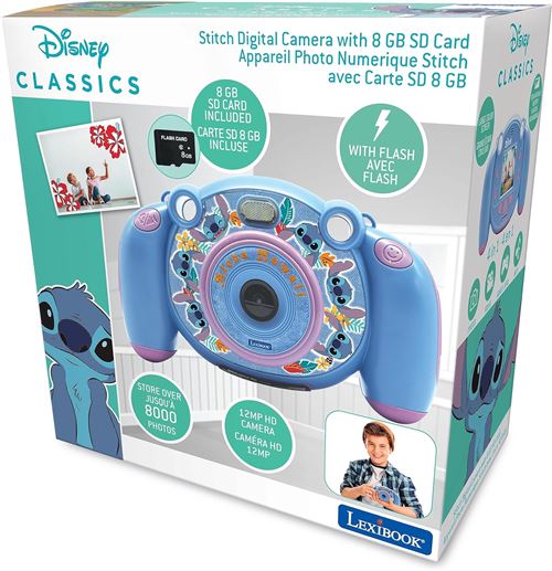 Acheter Appareil photo numérique pour enfants Lexibook Disney Stitch avec fonction vidéo État correct - 38,99 € Appareil photo numérique pour enfants Lexibook Disney Stitch avec fonction vidéo État correct - Lexibook reconditionné disponible sur Fnac