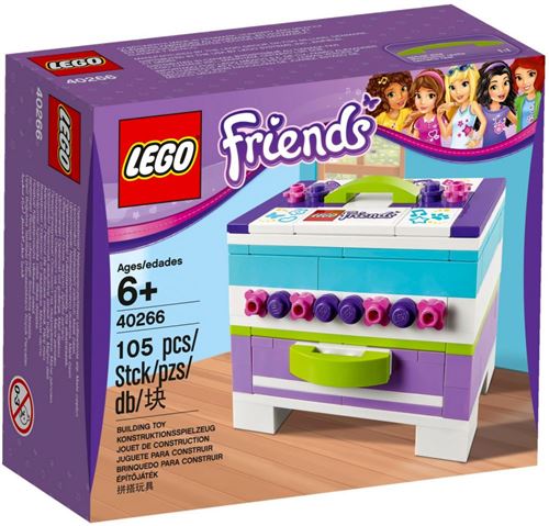 LEGO® Friends 40266 Mini boîte à souvenirs LEGO Friends État correct - N/A reconditionné disponible sur Fnac